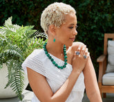 Affinity Gems Tanzanite & White Zircon Ring, Sterling Silver, Size 8